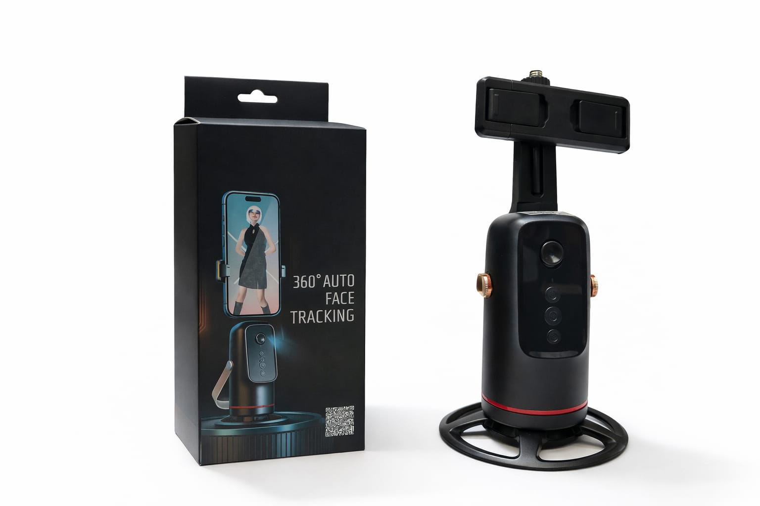 360° Auto Face Tracking Selfie Stick